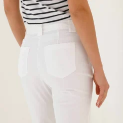 Pantacourt droit stretch