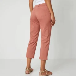 Pantacourt droit stretch