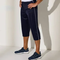 Pantacourt sport microfibre intérieur gratté