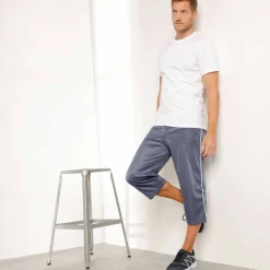Pantacourt sport microfibre intérieur gratté
