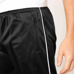 Pantacourt sport microfibre intérieur gratté