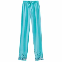 Pantalon base imprimée bucolique - coton jersey