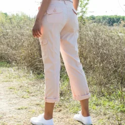 Pantalon battle retroussable