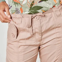 Pantalon battle retroussable