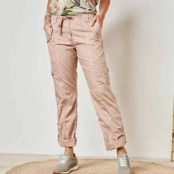 Pantalon battle retroussable
