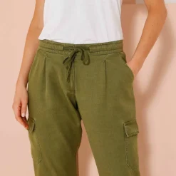 Pantalon cargo fluide