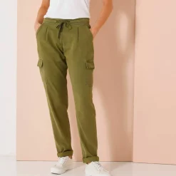 Pantalon cargo fluide
