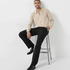 Pantalon ceinture ajustable invisible - polyester