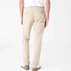 Pantalon chino ceinture arrondie sous le ventre