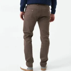 Pantalon chino élastiqué côtés