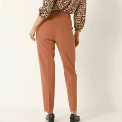 Pantalon cigarette, fluide