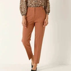 Pantalon cigarette, fluide
