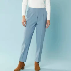 Pantalon cigarette uni, Spécial Petites