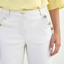 Pantalon coupe droite 7/8ème