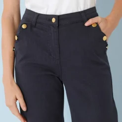 Pantalon coupe droite 7/8ème