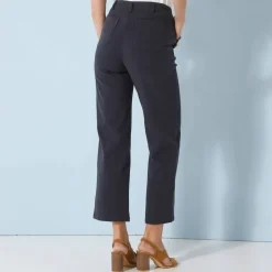 Pantalon coupe droite 7/8ème