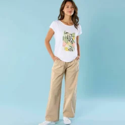 Pantalon coupe large, Spécial Petites