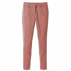 Pantalon coupe mom taille haute, stretch