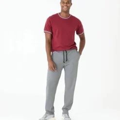 Pantalon de jogging en piqué de coton