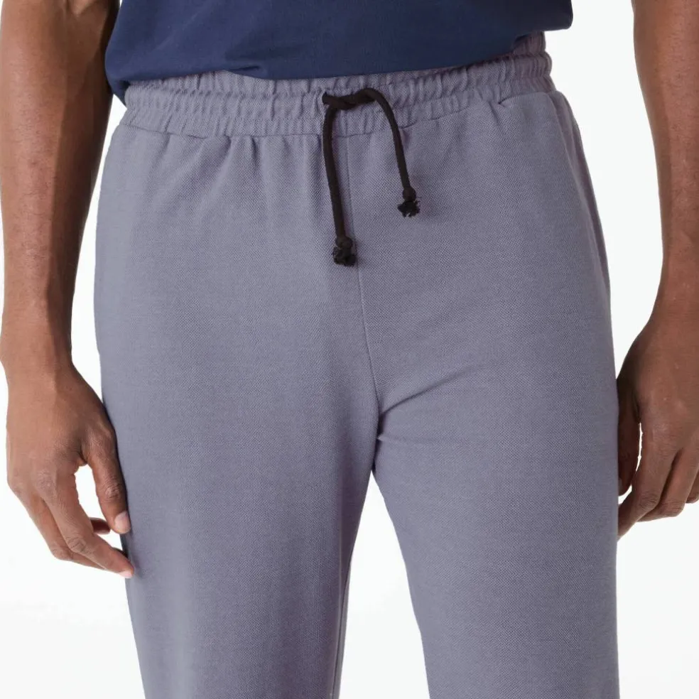 Pantalon de jogging en piqué de coton