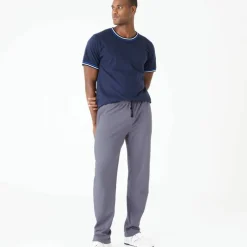 Pantalon de jogging en piqué de coton