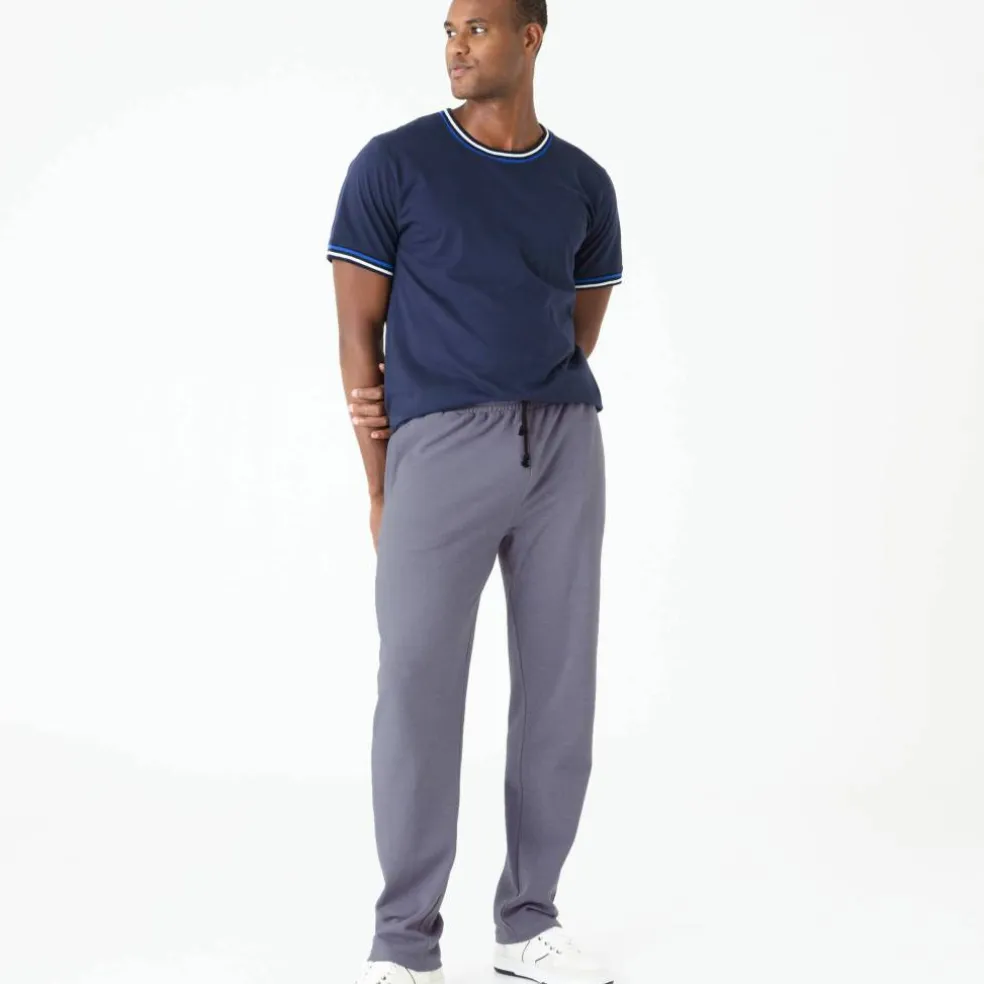 Pantalon de jogging en piqué de coton