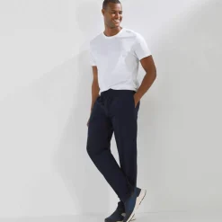 Pantalon de jogging en piqué de coton