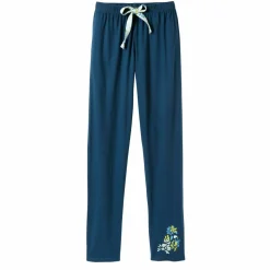 Pantalon de pyjama imprimé placé