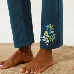 Pantalon de pyjama imprimé placé