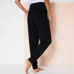 Pantalon de yoga en maille, coupe ultra confort