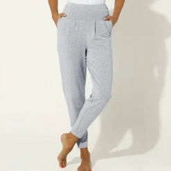 Pantalon de yoga en maille, coupe ultra confort