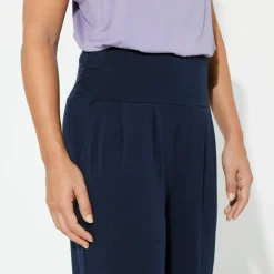 Pantalon de yoga en maille, coupe ultra confort