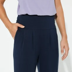 Pantalon de yoga en maille, coupe ultra confort