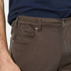 Pantalon droit 5 poches élastiqué côtés - L30