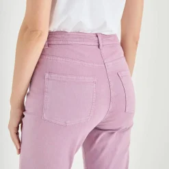 Pantalon droit sculptant, renfort gainant