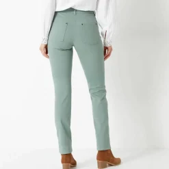 Pantalon droit stretch uni