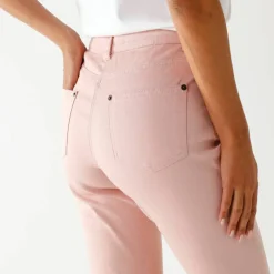 Pantalon fuselé couleur