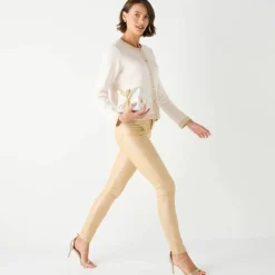 Pantalon fuselé enduit ultra stretch