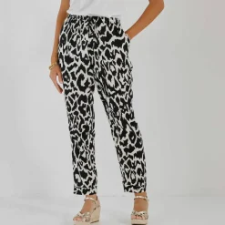 Pantalon 7/8 fuselé imprimé