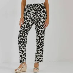 Pantalon 7/8 fuselé imprimé