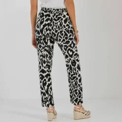 Pantalon 7/8 fuselé imprimé