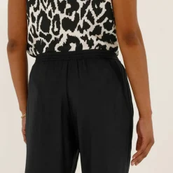Pantalon 7/8 fuselé uni