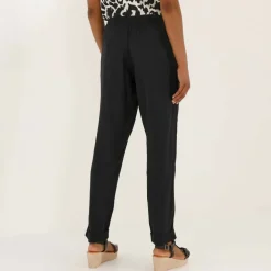 Pantalon 7/8 fuselé uni