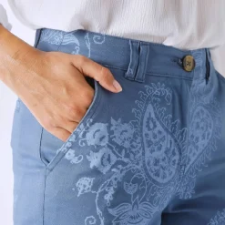Pantalon imprimé cachemire