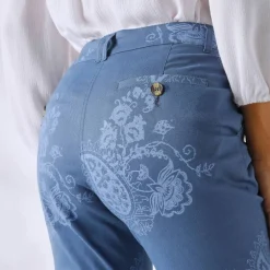 Pantalon imprimé cachemire