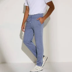 Pantalon jogging molleton bas droits