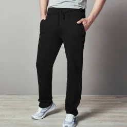 Pantalon jogging molleton bas droits