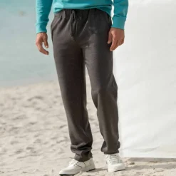 Pantalon jogging molleton bas droits