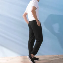 Pantalon jogging molleton bas élastiqué