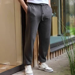 Pantalon jogging molleton bas élastiqué